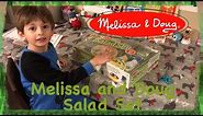 Melissa and Doug Slice and Toss Salad Set Kids Toy Review