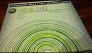 Unboxing of the xbox 360 pro 20GB console