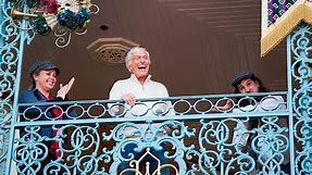 Disney legend Dick Van Dyke celebrates his 90th birthday at Disneyland