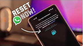 How to Reset WhatsApp 2 Steps Verification Pin Without Email ?