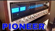 Amazing Pioneer SX-939 Vintage Stereo Receiver - Uncovered !!