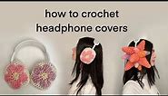 Crochet Headphone Cover Tutorial (Apple Airpods Max)
