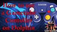 How to get a Gamecube Controller to work with Dolphin Emulator (No driver install)