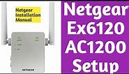 NETGEAR EX6120 SETUP | NETGEAR AC1200 EX6120 EXTENDER INSTALLATION | Mywifiext Extender Setup