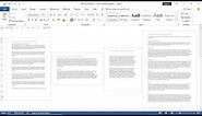 How to Create Different Page Sizes in MS Word