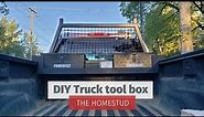 DIY pickup truck toolbox // Truck tool organization ideas