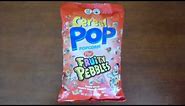Fruity Pebbles POPCORN?!? Cereal Pop review