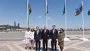 Ilham Aliyev and members of his family visited the Alley of Martyrs and the National Flag Square