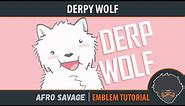 Derpy Wolf Emblem Tutorial Black Ops 3!! [Derp Wolf Bo3 Emblem Tutorial] - Afro Savage