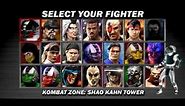 Secret Mortal Kombat 3 Character Select Screen
