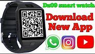 dz09 smart watch QR Code | how to download app on smart watch | how to install playstore in dz09 |