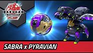How to Fold SABRA x PYRAVIAN - FACTION FUSION - Bakugan Armored Alliance