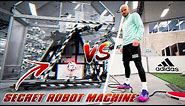 SHOOTING BATTLE VS ADIDAS ROBOT 🤖🦿FT. WORLD CUP BALL REVEAL! ⚽️🤯
