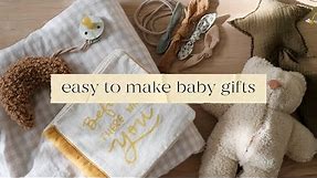 10 DIY Baby Gift Ideas | Beginner Sewing Tutorial