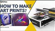 The Best UV Printer For Small Business For Digital Art Prints - Giftec 6090 Flatbed UV Printer