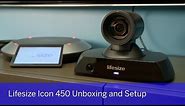 Lifesize Icon 450 Conference Camera Unboxing and Setup