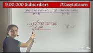 Division of Polynomials | Long Division Method | Class 8 | CBSE | NCERT | ICSE