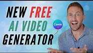 New FREE AI Video Generator Tool | Canva Text to Video (Without Watermark!)