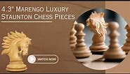 Marengo Luxury Staunton Chess Set | Royal Chess Mall®