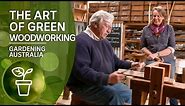 The art of green woodworking for garden tools