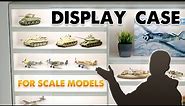 Make a DISPLAY CABINET for Scale models with LED Lighting & glass doors | DIY Vitrine Scale-modeling