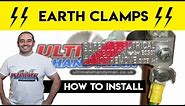 ⚡ How to install earth clamps | cross bonding ⚡
