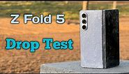 Samsung Galaxy Z Fold 5 Drop Test - Impressive || Drop Test Zfold 5 || Z Fold 5 Drop Test