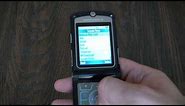 Motorola Razr V3 Cell Phone Change And Access Ring Tones Tutorial