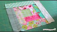 Log Cabin Quilt Block Tutorial