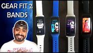 Samsung Gear fit 2 bands with new watch faces