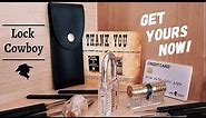 Learn How To Pick Locks With The Lock Cowboy 30-Piece Lock Picking Training Set
