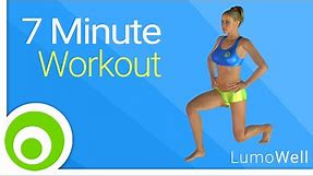 7 Minute Workout to lose weight fast, burn fat and tone your body