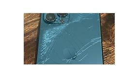what are my repair options for cracked rear glass iPhone 12 Pro Max?