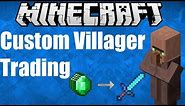 Customizing Villager Trades with /summon Minecraft