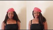 DIY:HOW TO MAKE A KUFI HAT | WAKANDA HAT| BLACK PANTHER HAT