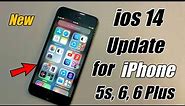 How to Update iPhone 6 on ios 14 || How to Install ios 14 Update on iphone 6 and 5s🔥🔥|| Part 2