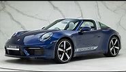 2022 Porsche 911 (992) Targa 4S - Gentian Blue Metallic - Walkaround & Interior