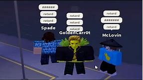 You can say retard in roblox now