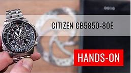 HANDS-ON: Citizen Promaster Sky Eco-Drive Titanium CB5850-80E