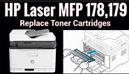 Remove or Replace Toner Cartridges from HP Laser MFP 178nw, 179fnw