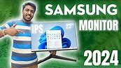 Unboxing & Review: SAMSUNG 22-inch Full HD IPS Panel Monitor (2024) - Response Time 5ms, 75Hz
