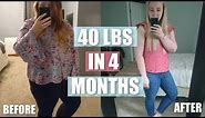 10 WEIGHT LOSS TIPS | HOW I LOST 40 LBS IN 4 MONTHS