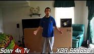 65" Sony Bravia 4K Ultra HD TV Unboxing & Review (XBR-65X850A)