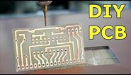 Simple DIY PCB with a 3D Printer
