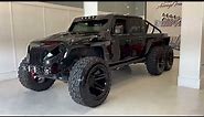 2021 Jeep Wrangler/Gladiator Six Wheel Apocalypse 6 x 6 Sinister Six Custom Build
