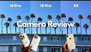 아이폰 XS, 15 Pro, 14 Pro 카메라 색감 비교/ 15 Pro 카메라 리뷰