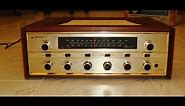 Bogen Presto RP60 Vintage tube Receiver working sound