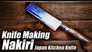 Knife Making Nakiri DIY: Make a Nakiri Japanase Kitchen Knife