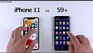 iPhone 11 vs S9+ in 2022 | Speed Test