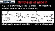 D.2 Synthesis of aspirin (SL)